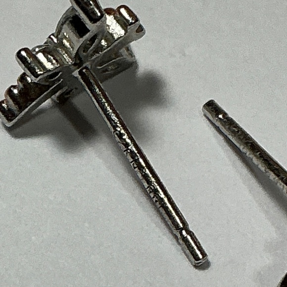 Sterling Silver Dragonfly Stud Earrings - Picture 4 of 6